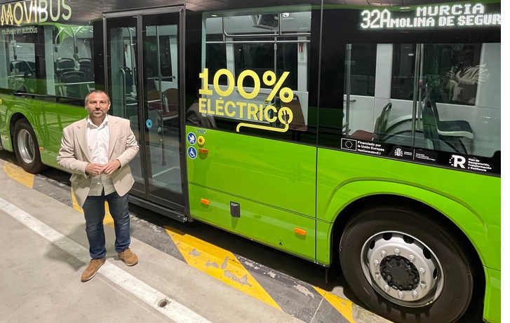 La Región de Murcia se prepara para instalar 23 puntos de recarga de autobuses