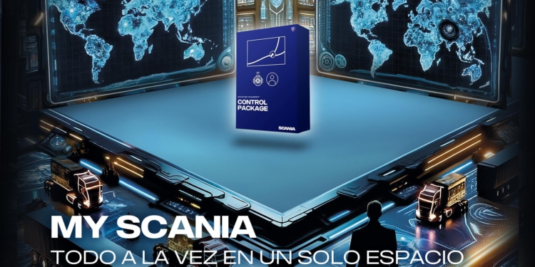 Scania presenta su solución digital para maximizar la eficiencia