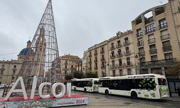 El autobús urbano de Alcoy consigue los mejores datos de su historia