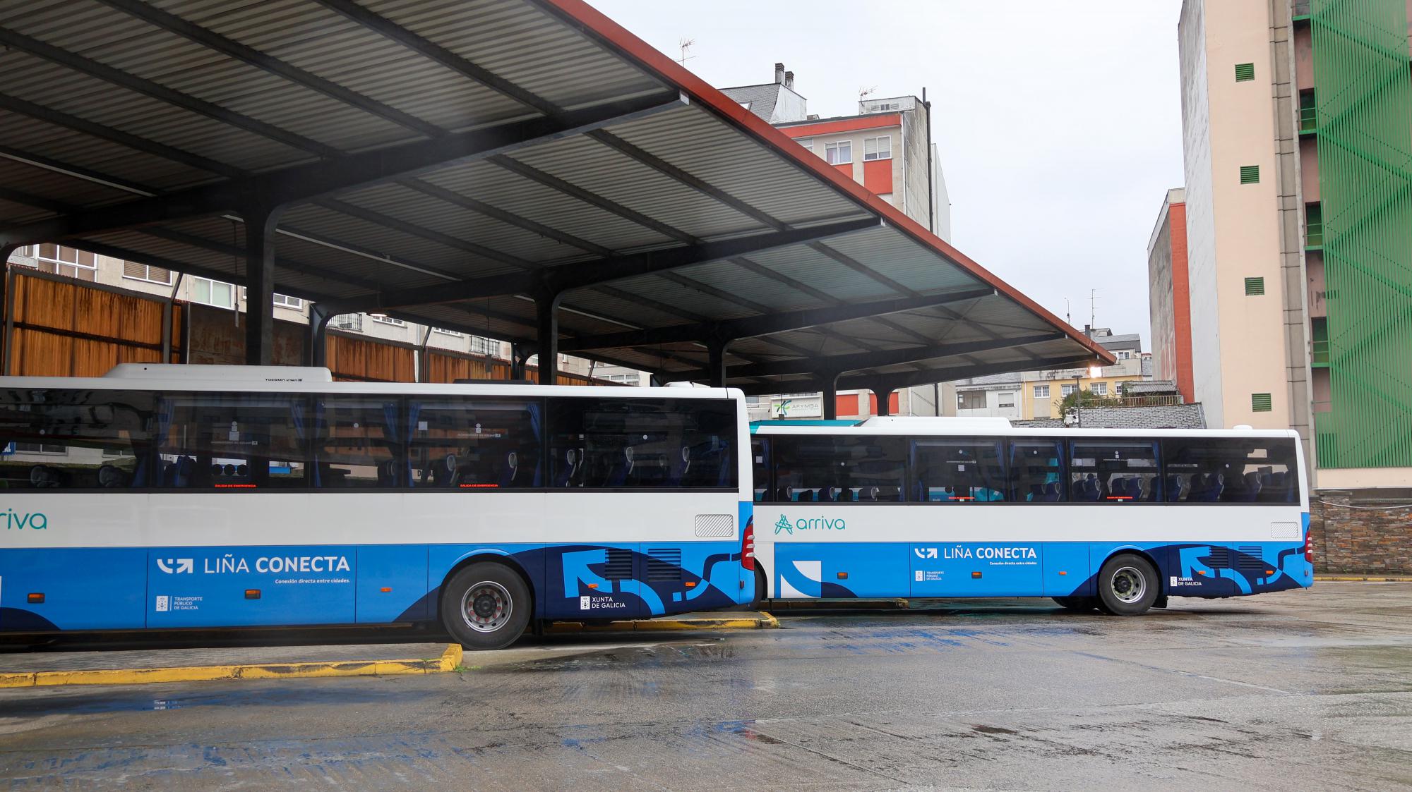 Arriva presenta nueva flota de autobuses en Lugo