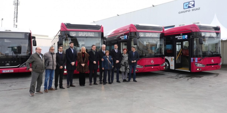 Toledo incorpora a su flota cinco nuevos autobuses 100% eléctricos