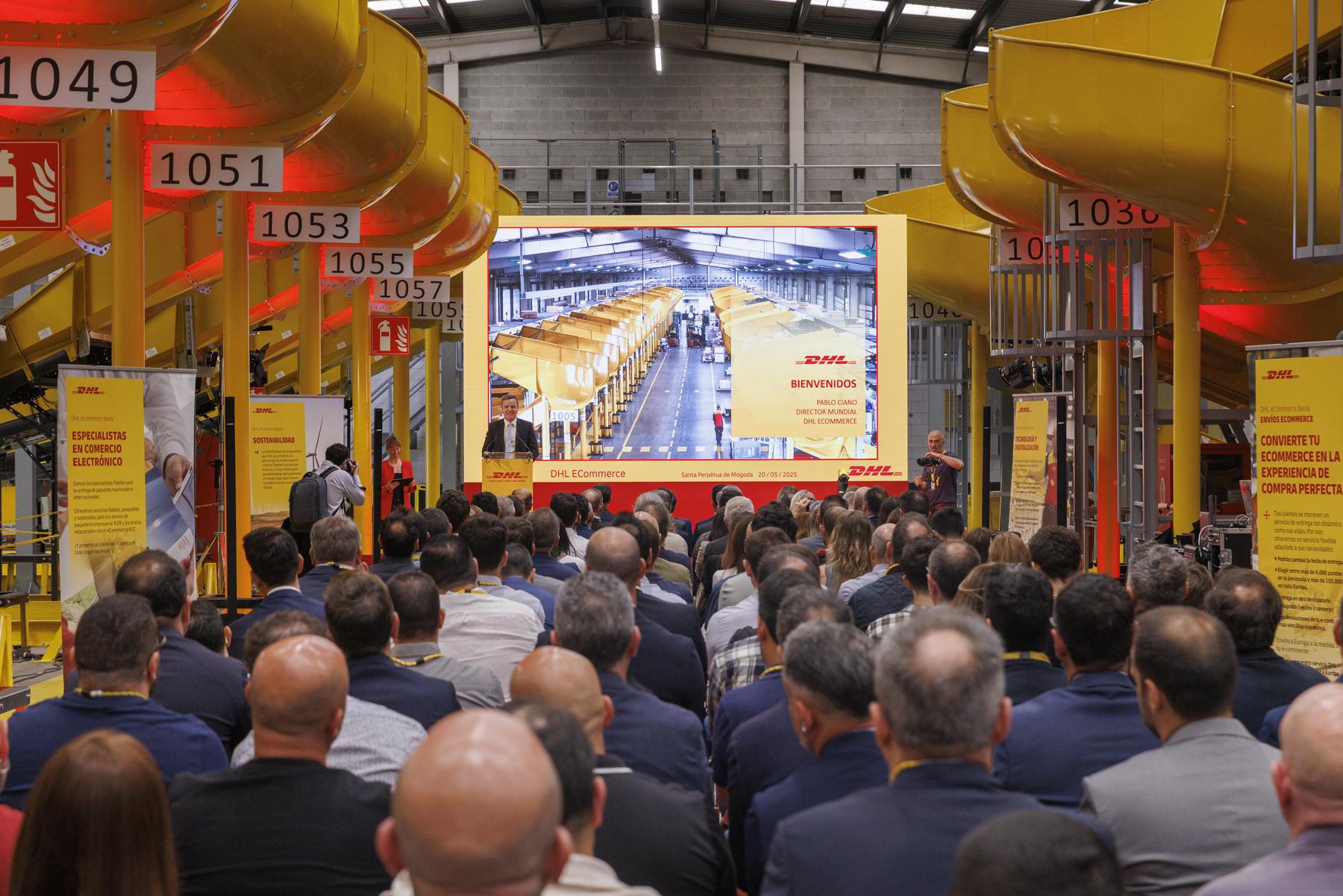 DHL eCommerce inaugura su sistema de clasificación en su sede de CIM Vallès