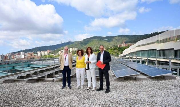 TMB estrena una planta fotovoltaica en Horta de grandes dimensiones