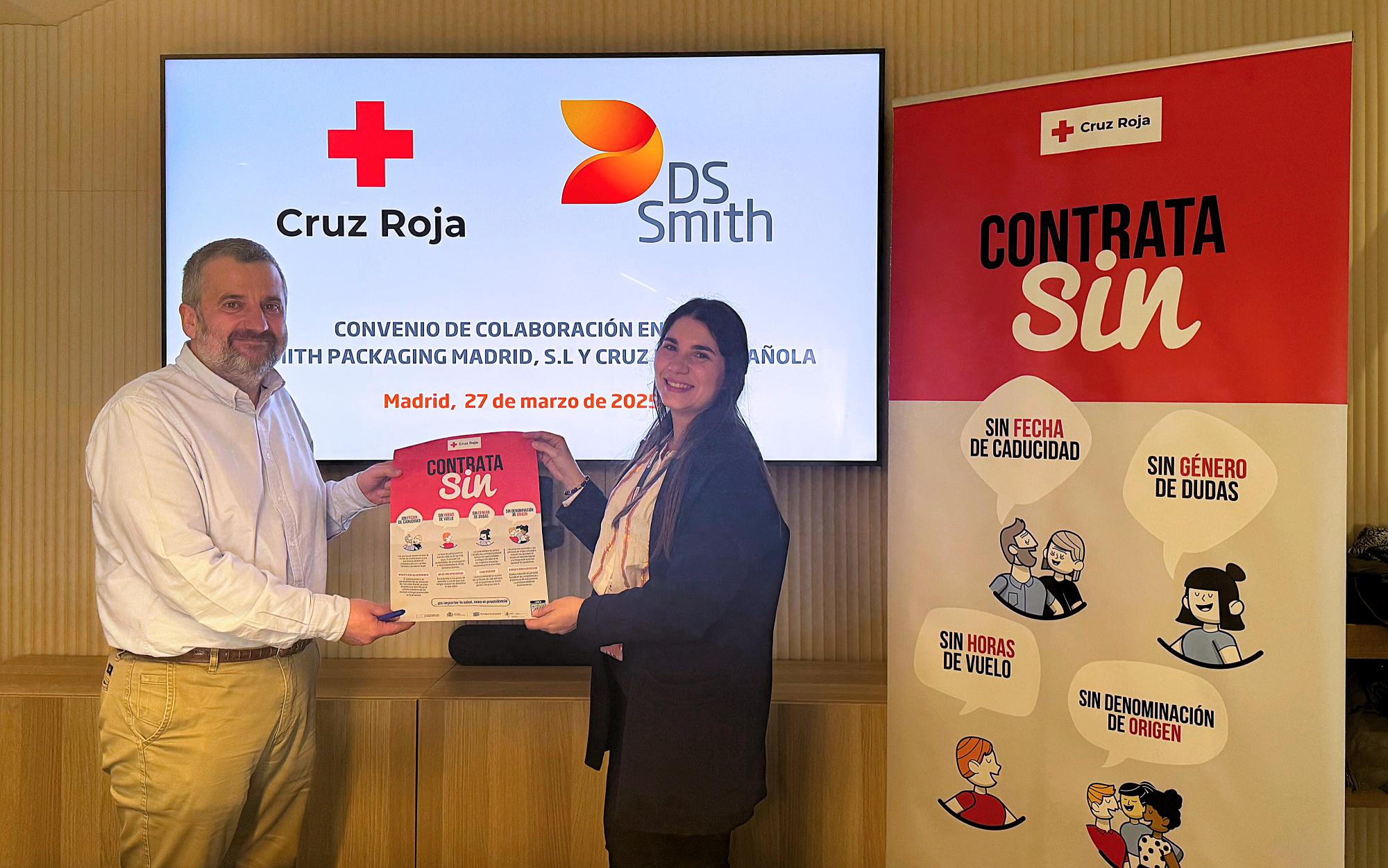 DS Smith y Cruz Roja lanzan un programa para promover la inclusión laboral