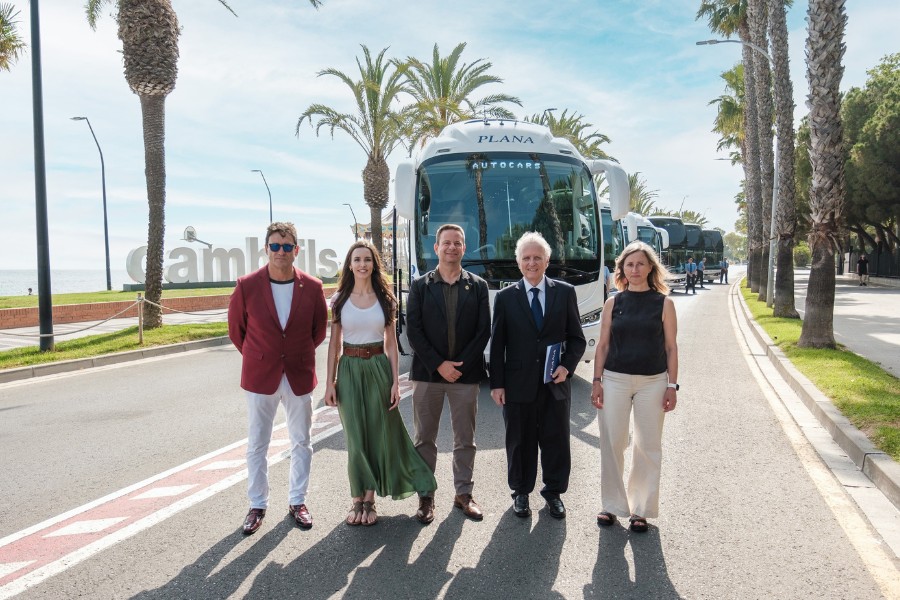 BusPlana presenta nuevos autocares para la línea Costa Dorada-Tarragona-Barcelona