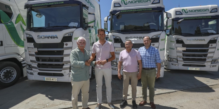 Noriega Grupo Logístico adquiere diez vehículos de Scania V8