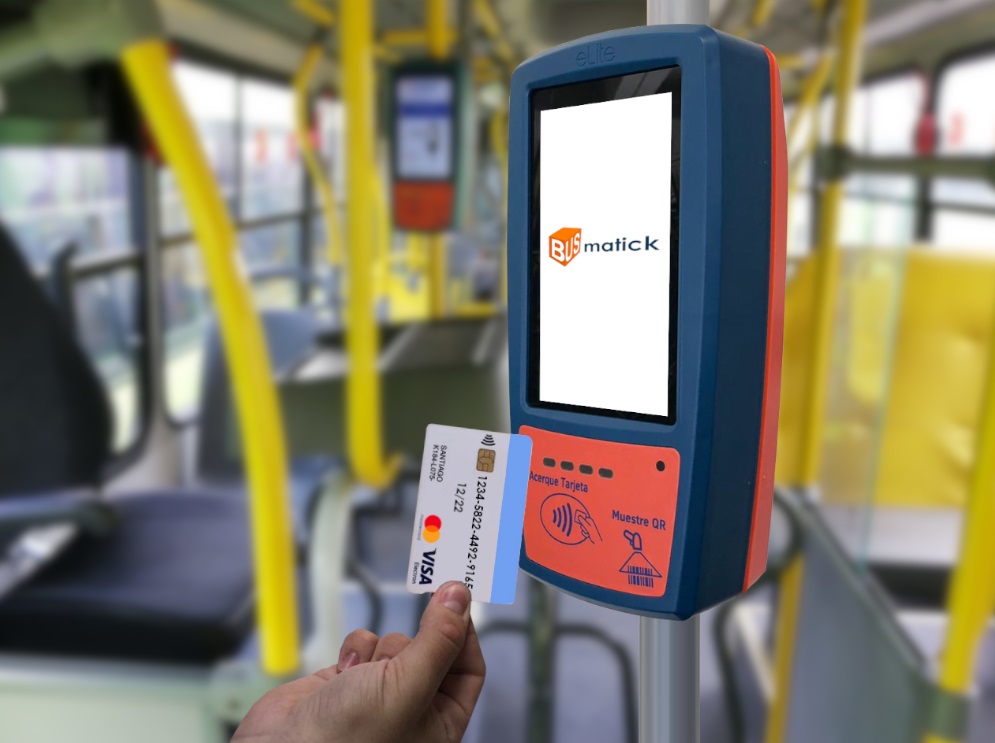 Busmatick trae sus nuevas máquinas de ticketing