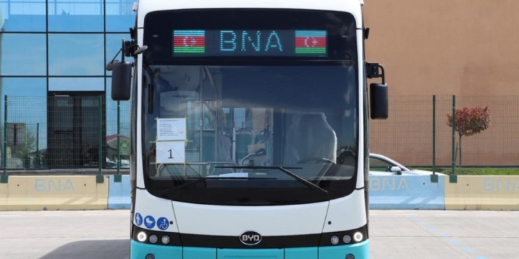 BYD gana licitación para 160 autobuses eléctricos en Azerbaiyán