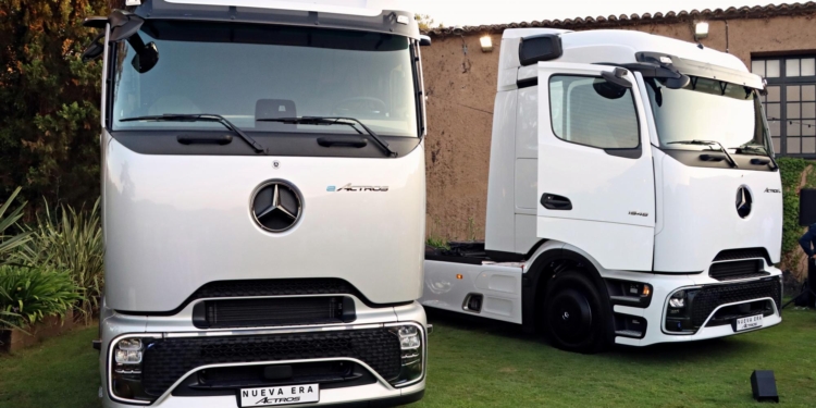 Quadis Autolica presenta el eActros 600 en Barcelona