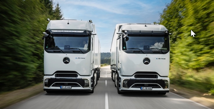 PragmaCharge adquiere 12 camiones eléctricos eActros 600