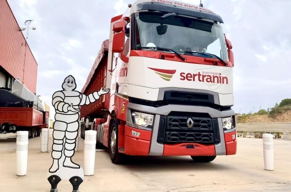 Sertranin implementa tecnología Michelin QuickScan para optimizar el desgaste