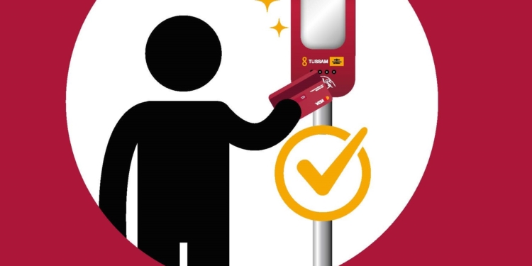 Tussam implementa pago con tarjeta para todos sus autobuses y tranvías