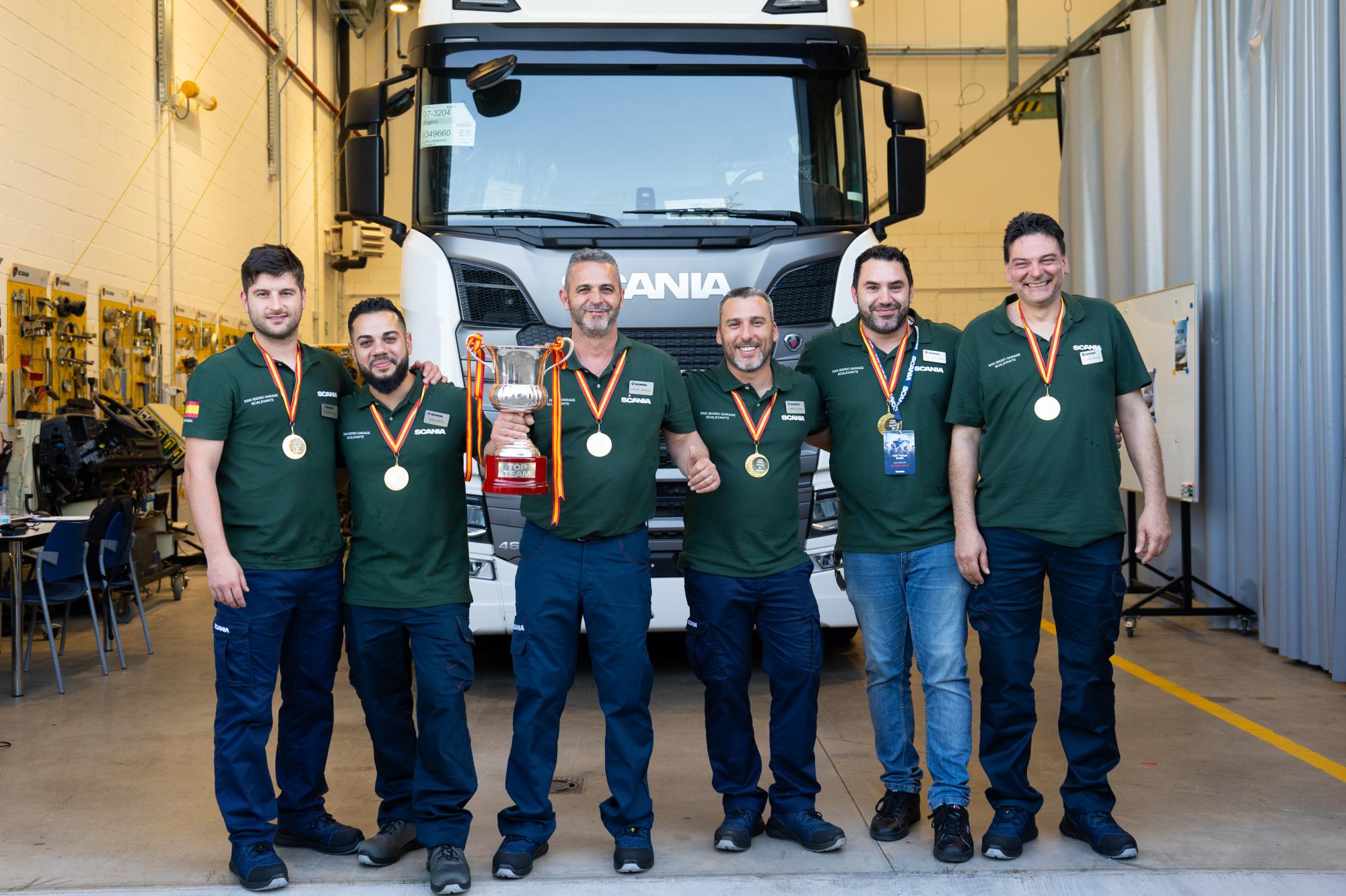 Un gran triunfo: Scalevante conquista el Top Team 2025 de Scania