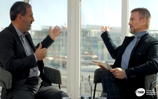 Xavier Flores: ‘Es imposible imaginar Barcelona sin los autobuses de TMB’
