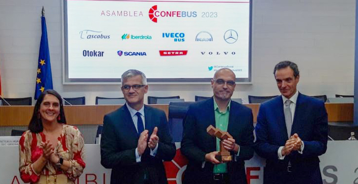 NEXOBUS recibe el ‘Premio Confebus 2023’