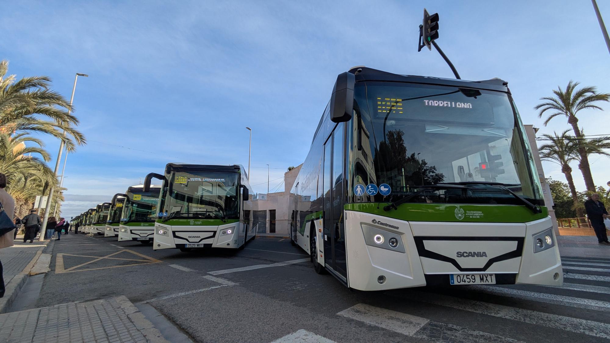 Elche anuncia el autobús urbano gratuito para menores de 14 años