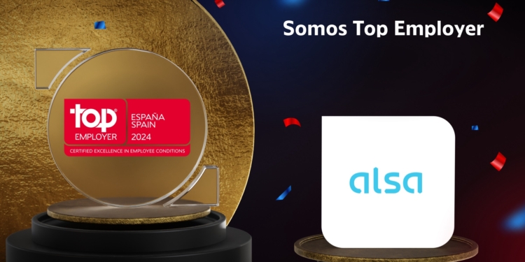 Alsa reconocida como ‘Top Employer España 2024’, por segundo año