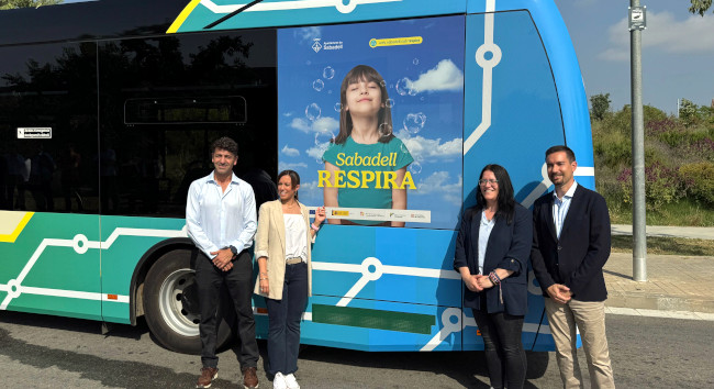 Sabadell refuerza su movilidad urbana con seis autobuses eléctricos
