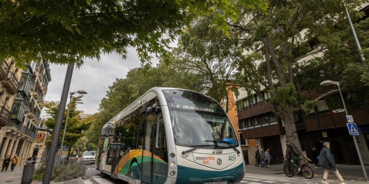 El TUC de Pamplona registró 46 millones de viajes en 2024