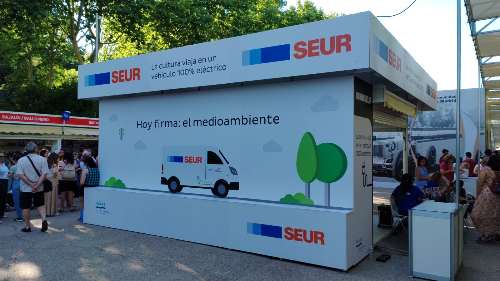 Seur apuesta por la sostenibilidad en la Feria del Libro de Madrid