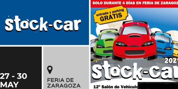 Stock-Car llega a Feria de Zaragoza del 27 al 30 de mayo