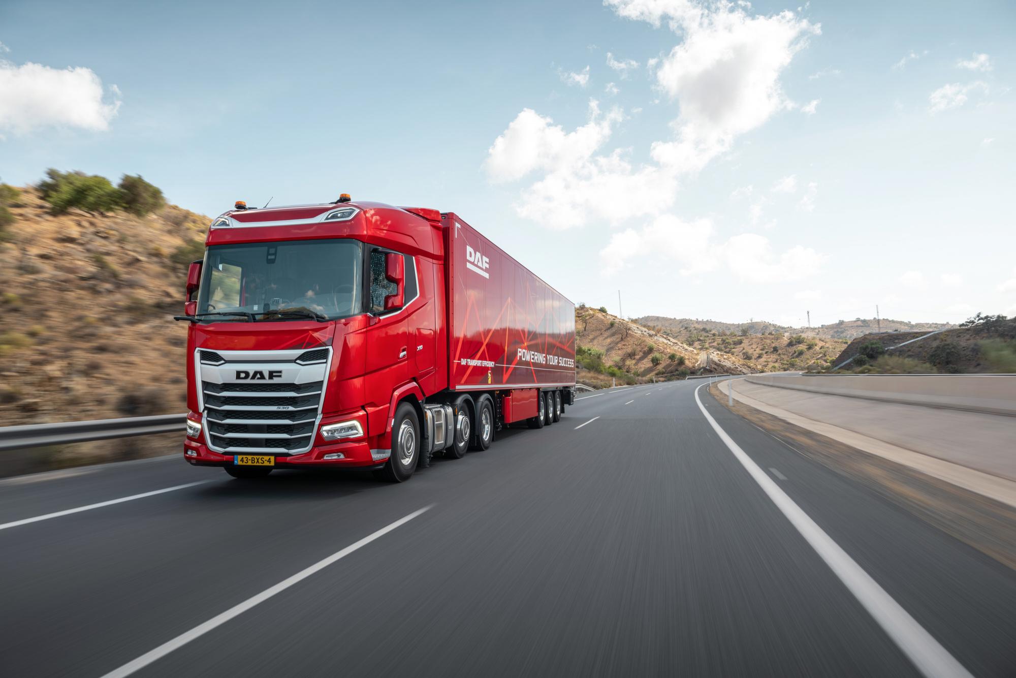 DAF presenta su verano 2025: entrega inmediata del XG 480 FT