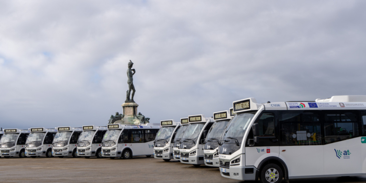 Karsan amplía su presencia en Italia con minibuses e-Jest para Florencia