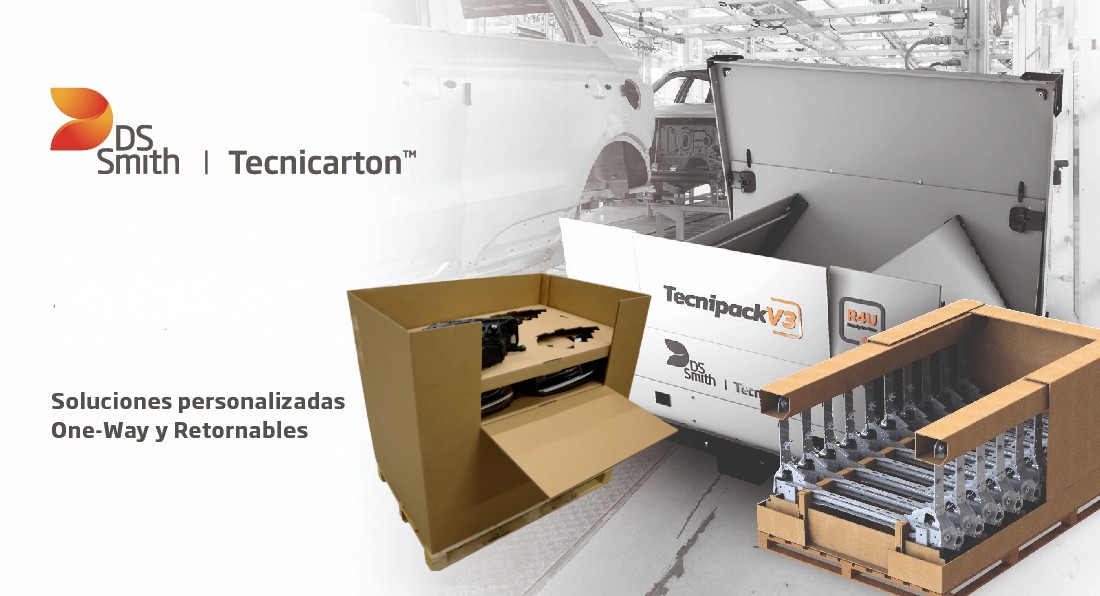 DS Smith presentará sus soluciones de embalaje industrial en Mindtech