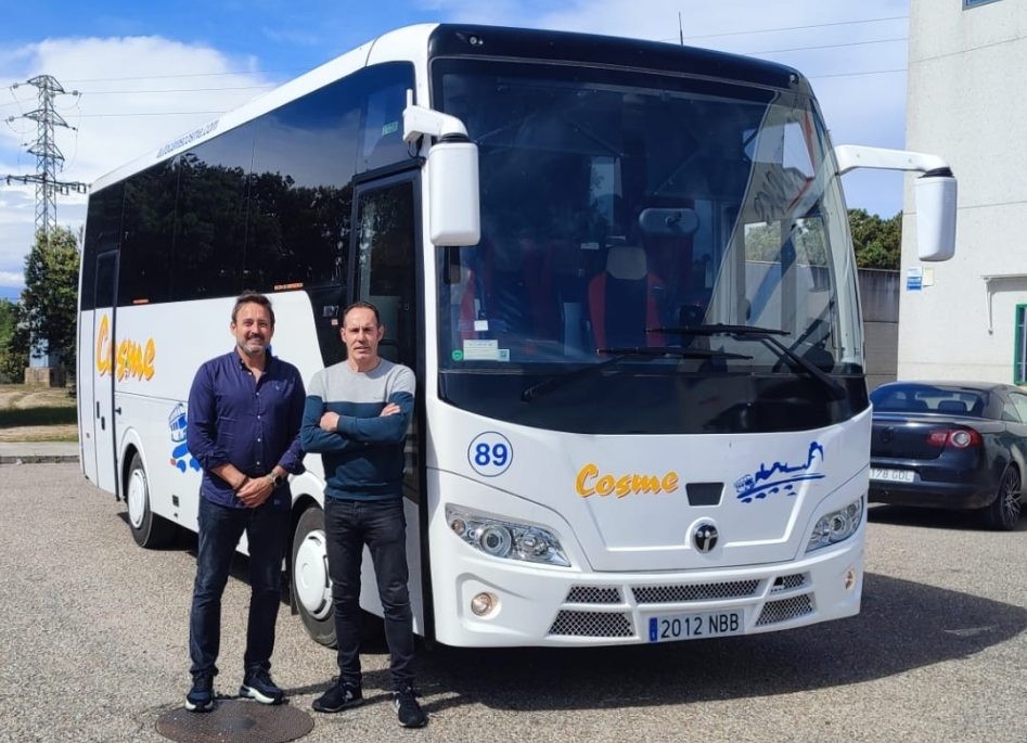 Autocares Cosme incorpora a su flota una unidad del Temsa MD7 Plus