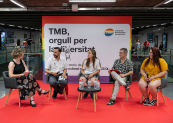 TMB desfilará en el Pride Barcelona con un autobús propio por primera vez