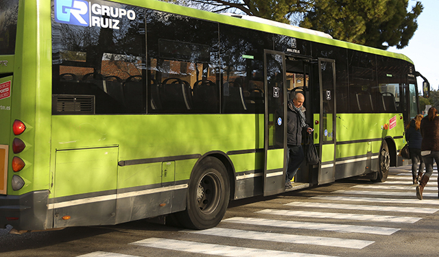 Las Rozas realiza un estudio para mejorar el transporte público en autobús