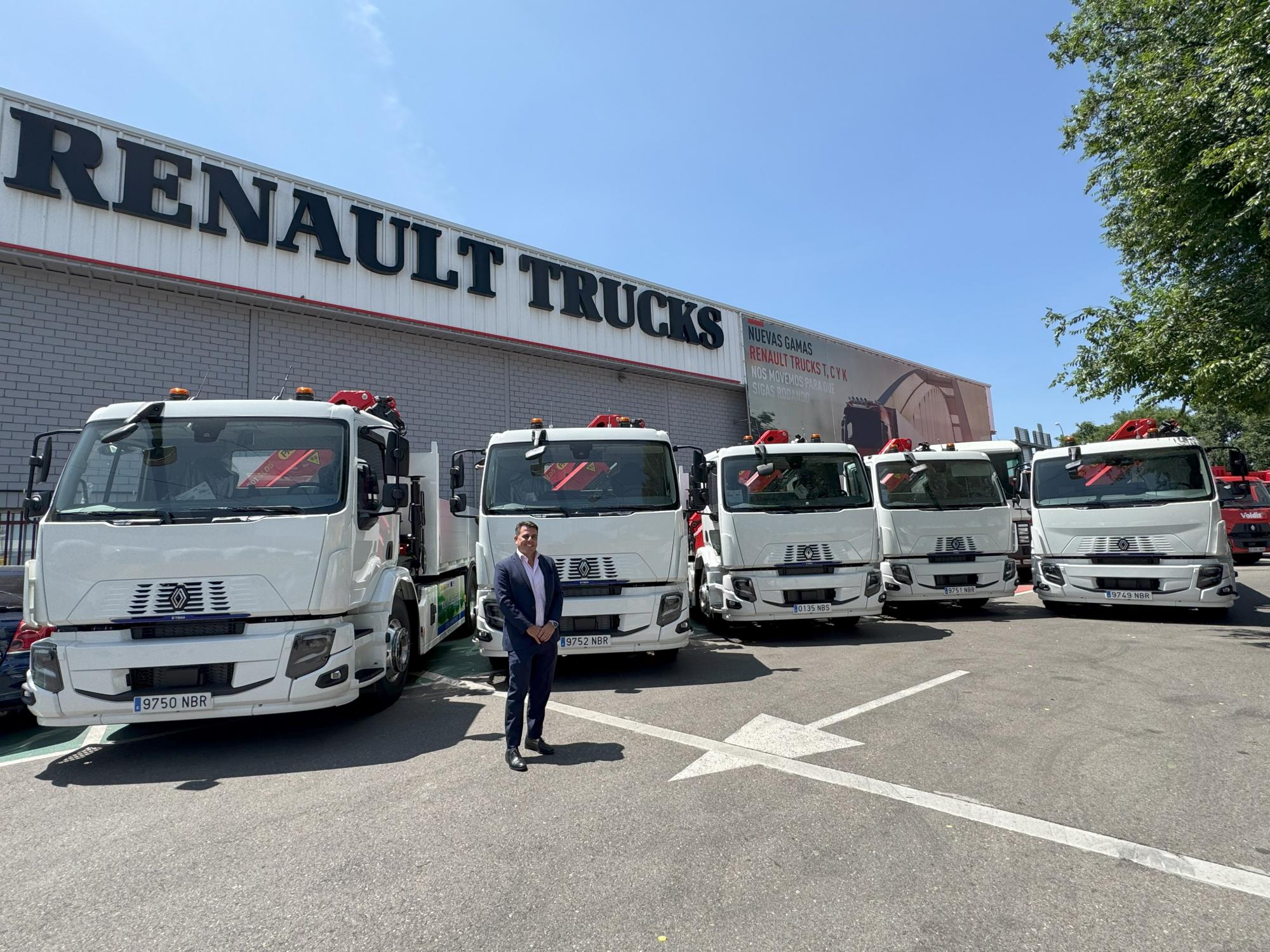 Truck One y Transportes Argatxa amplían su flota eléctrica con Renault