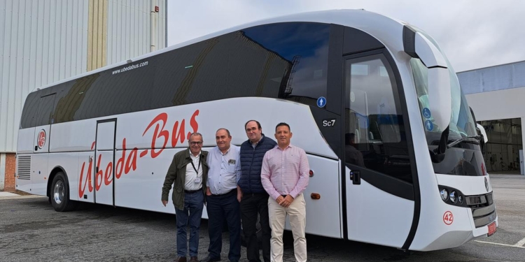 Úbeda Bus incorpora a su flota un nuevo Sc7 de 13 metros de longitud