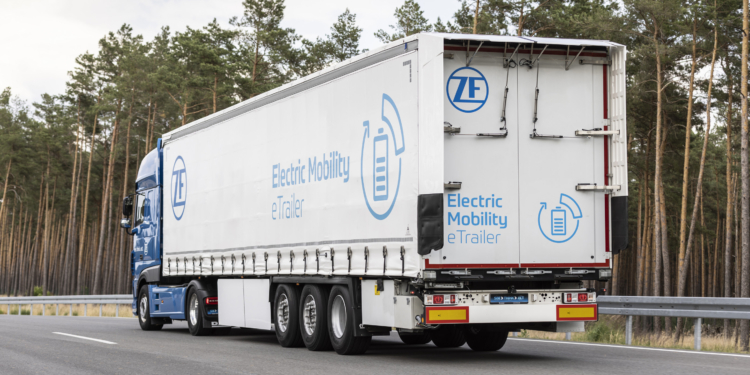 ZF aprovecha las tecnologías completas de remolque de camiones