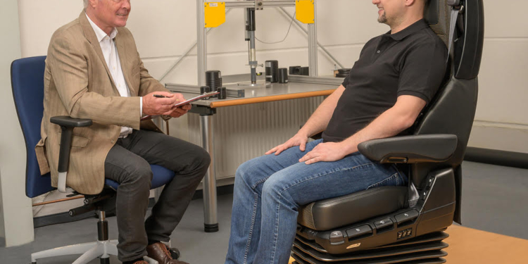 TÜV certifica la máxima ergonomía de los asientos para vehículos comerciales