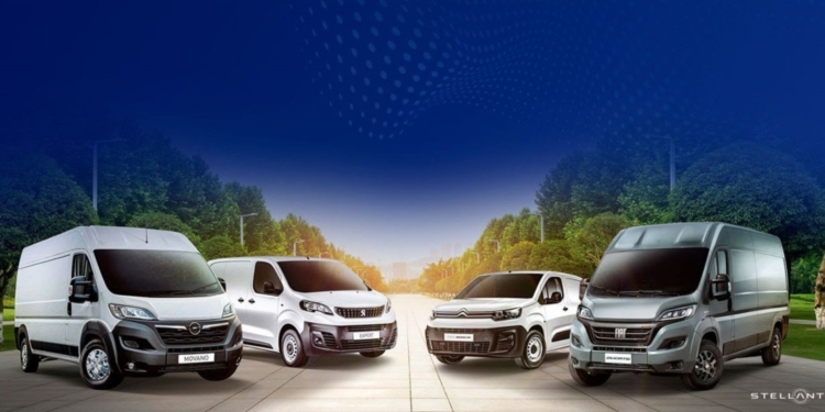 Stellantis lidera el mercado de vehículos comerciales en el primer semestre