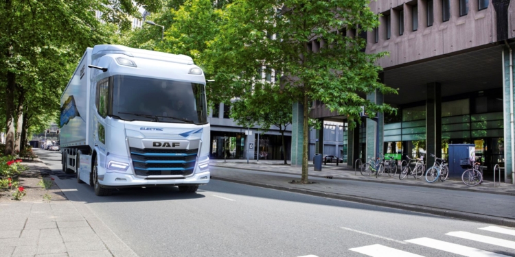 DAF participará en el programa de prueba de camiones de larga distancia sin emisiones