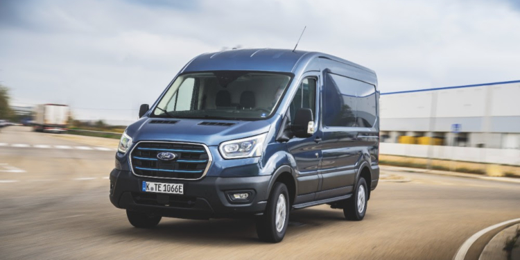 Ford E-Transit, la furgoneta más vendida de España en 2023 de su segmento