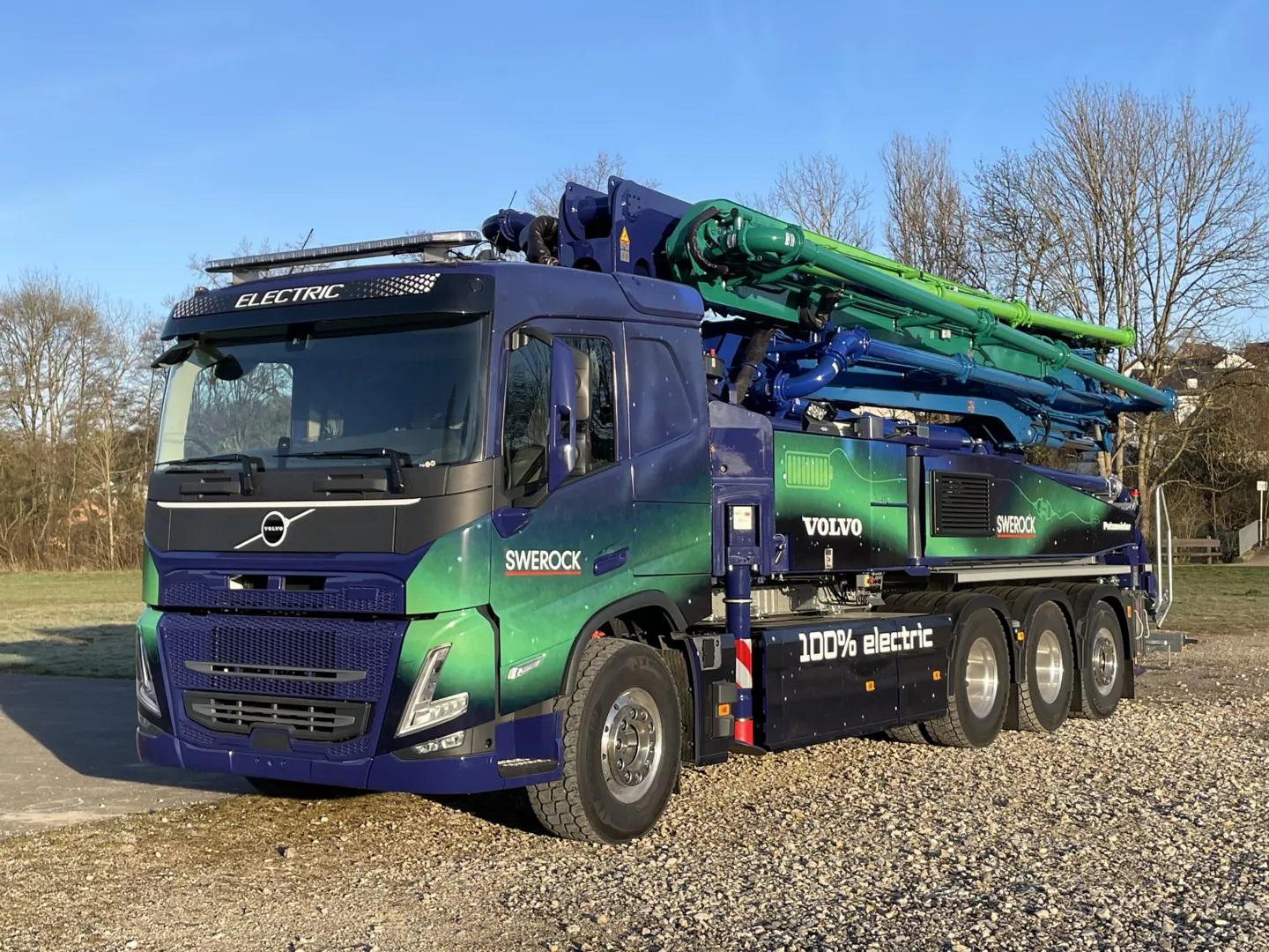 Volvo Trucks y Putzmeister: un camión de hormigón libre de emisiones