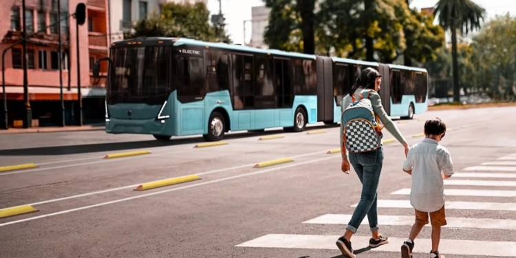 Volvo Buses presenta en México el nuevo Volvo 7800 Eléctrico articulado