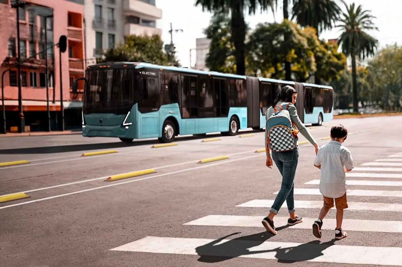Volvo Buses presenta en México el nuevo Volvo 7800 Eléctrico articulado