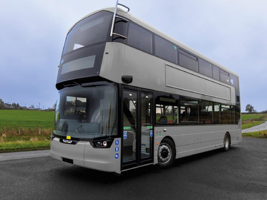 Wrightbus recibe un nuevo pedido de autobuses de dos pisos